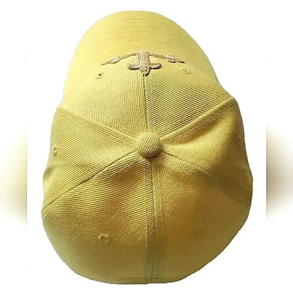 NEW *The Cross* Baseball Cap! Gold Cross. Yellow Hat. Christianity. Unisex - Picture 6 of 7